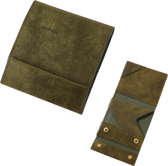 薄い財布 プエブロ レザー  abrAsus【送料無料】